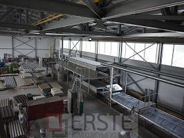 Производство стеклопластикового листа ERSTE®