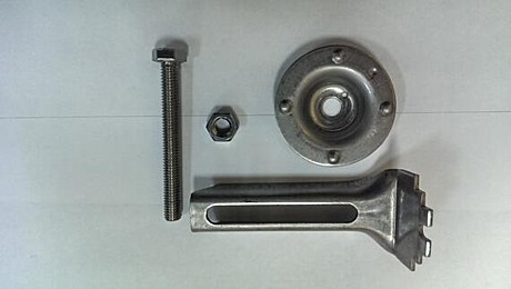 Комплект крепления тип J (нерж.сталь) для КРН толщиной 30-38 мм